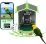 Нова Соларна камера хранилка за птици 4MP WiFi AI нощно виждане за дом, снимка 1