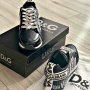 Dolce & Gabbana Мъжки Черни Спортни Обувки Маратонки Кецове Долче и Габана, снимка 2
