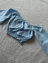 Reserved синя блуза, снимка 1 - Блузи с дълъг ръкав и пуловери - 44784054