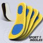 Ортопедични Memory Foam Спорт Подкрепа Insert Feet Care стелки за обувки.
