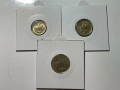 Лот 1,2 и 5 стотинки, 1999 г., снимка 2