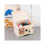 3890  Сгъваема кутия за съхранение на детски играчки с капак, снимка 9