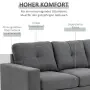 Ъглов диван HOMCOM в скандинавски дизайн, снимка 8