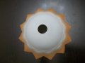 Стъкло за полилей плафон пендел абажур 30 см, снимка 2