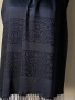 Черен шал от кашмир, снимка 4