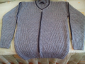 Плетена  юношеска/ мъжка блуза, снимка 1 - Пуловери - 36395633