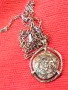СРЕБЪРЕН МЕДАЛЬОН АРТ РЕПЛИКА КОПИЕ на ДРЕВНА МОНЕНА с СРЕБЪРНА ВЕРИЖКА ОКСИДИРАНО СРЕБРО 925 47522, снимка 16