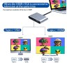 USB C към HDMI VGA адаптер - сплитер - 1 към 2 -  4k HDMI / 1080p VGA, снимка 4