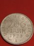 Две монети 200 марки 1923г. Дойче Райх Германия за КОЛЕКЦИОНЕРИ 32079, снимка 3