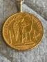 Златен ланец14к с монета висок карат 21.65к, снимка 1