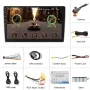 Android Auto и Apple Carplay Мултимедия за кола - 10-инчов сензорен екран + камера, снимка 17