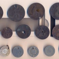 Лот от 20 пробити монети от 19 век, снимка 1 - Нумизматика и бонистика - 34215824