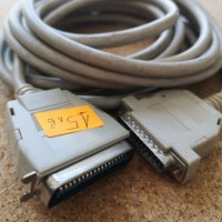 LPT принтерски кабел, снимка 1 - Кабели и адаптери - 29335256