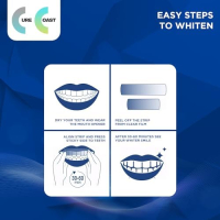 Нов Комплект Ленти за избелване на зъби Хигиена Поддръжка уста, снимка 7 - Други - 44583905