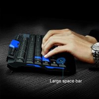 Геймърска клавиатура с мишка - безжичен комплект, снимка 2 - Клавиатури и мишки - 30917228