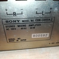 sony stereo mixing ampli-made in japan-120v/60hz, снимка 14 - Ресийвъри, усилватели, смесителни пултове - 30256581