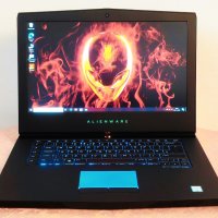 Dell Alienware 15 R4/FHD IPS/Core i7-8750H/NVidia GTX 1070 8GB/16GB RAM/512GB SSD NVMe геймърски лап, снимка 2 - Лаптопи за игри - 42826040