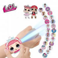 LOL Детски ръчен 3D часовник с прожектор , снимка 3 - Детски - 34085566