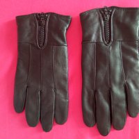 Дамски кожени ръкавици , снимка 2 - Ръкавици - 38483473