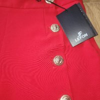 Нов червен пола панталон, снимка 2 - Къси панталони и бермуди - 40708535
