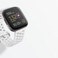 Смарт часовник Fitbit Versa 2,Розов,(включени S и L ленти)сърдечен ритъм, музика, вградена Alexa, пр, снимка 12 - Смарт гривни - 40420172