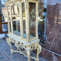 Италианска барокова витрина Silik 030, снимка 3 - Секции и витрини - 40133689