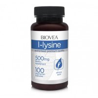 Хранителна добавка Biovea L-LYSINE 500mg, снимка 1 - Хранителни добавки - 30026557