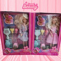 Детски комплект за момиче - Кукла Барби с аксесоари, снимка 3 - Кукли - 44368094