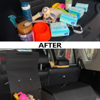 Кутия за багажник на автомобил, органайзер за принадлежности, чанта от еко кожа, 40 см, снимка 3 - Аксесоари и консумативи - 44693994