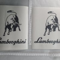 2бр. стикери, лепенки Sticker Lamborghini. Ламборгини, снимка 4 - Аксесоари и консумативи - 38191878