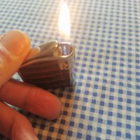 стара газова запалка Hadson , снимка 7 - Запалки - 39131911