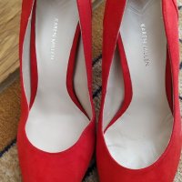 Чисто нови официални червени обувки висок ток Karen Millen EU 40, снимка 6 - Дамски обувки на ток - 38101550