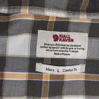 Fjallraven Sarek Flannel Shirt LS Comfort Fit (L) мъжка спортна риза, снимка 8 - Ризи - 42147507