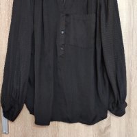 Черна риза H&M, снимка 1 - Ризи - 31028099