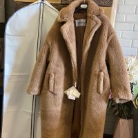 Палто камилска вълна+кашмир* teddy bear max mara Icon coat, снимка 6 - Палта, манта - 42365963