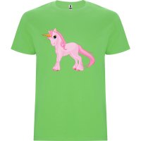 Нова детска тениска с Еднорог в зелен цвят , снимка 1 - Детски тениски и потници - 44433988