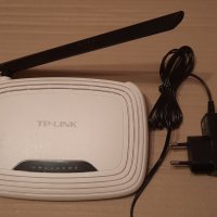 TP-Link WR740N WiFi router, рутер за интернет, снимка 1 - Рутери - 34478941