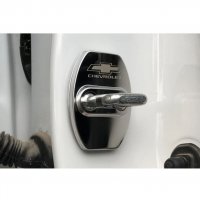 Неръждаеми капачки с лого за защита на ключалките на автомобил , снимка 3 - Аксесоари и консумативи - 32109313
