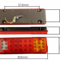 LED СТОПОВЕ ЗА КАМИОН,РЕМАРКЕ-24V 03, снимка 2 - Части - 31341961