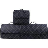 Чанта-органайзер за автомобилен багажник, кожена - код 3264, снимка 6 - Аксесоари и консумативи - 34510851