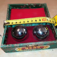 китаиски топки в красива кутия 2508211232, снимка 1 - Антикварни и старинни предмети - 33917548