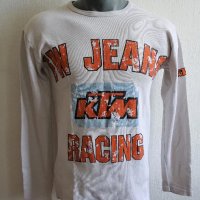 KTM RACING - мъжка блуза размер М, снимка 1 - Блузи - 42678162