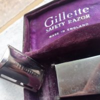 Стара колекционерска самобръсначка Gillette оригинална кутия, снимка 4 - Антикварни и старинни предмети - 42812823