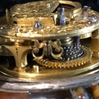 Джобен часовник Daniel Quare от 1667г., снимка 7 - Джобни - 30267611