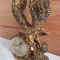 Сувенир орел с часовник , снимка 3 - Статуетки - 31805099