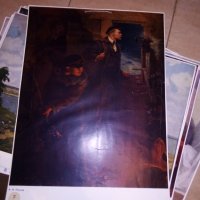 15 броя колекционерски плаката на Товарищ Ленин, снимка 7 - Колекции - 31091199