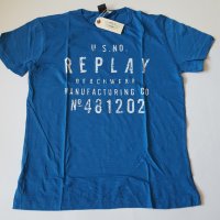 Нови и оригинални тениски Replay размери L и XXL, снимка 3 - Тениски - 30770382