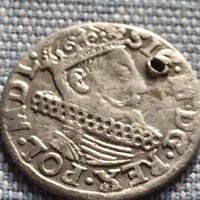 Сребърна монета 3 гроша 1618г. Сигизмунд трети Полша 28452, снимка 5 - Нумизматика и бонистика - 42900195