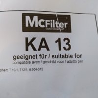 Торбички филтри прахосмукачка Керхер Karcher 10/1 12/1, снимка 7 - Прахосмукачки - 31812394