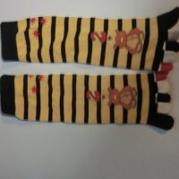 чорапки жълто и черно, снимка 1 - Чорапи - 37261071